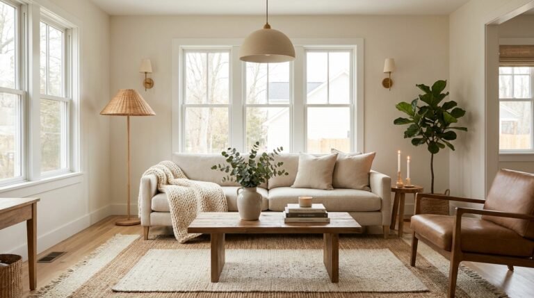 Modern House Decor Ideas for a Clean, Cozy Home