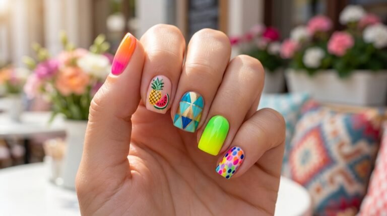Bright and Bold Summer Nail Designs to Try